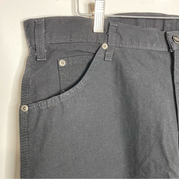 Dickies black carpenter work pants size 40 x 30 - Picture 3 of 8